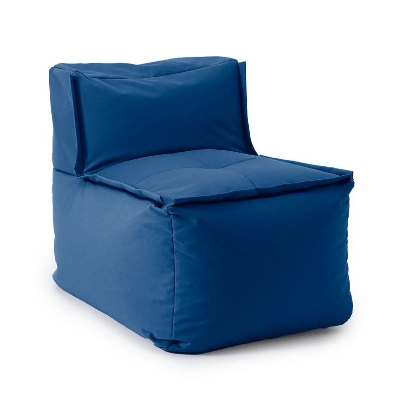 Sitzsack-Sofa Mittelstück (200 L) - Modulares System - indoor & outdoor - Navyblau