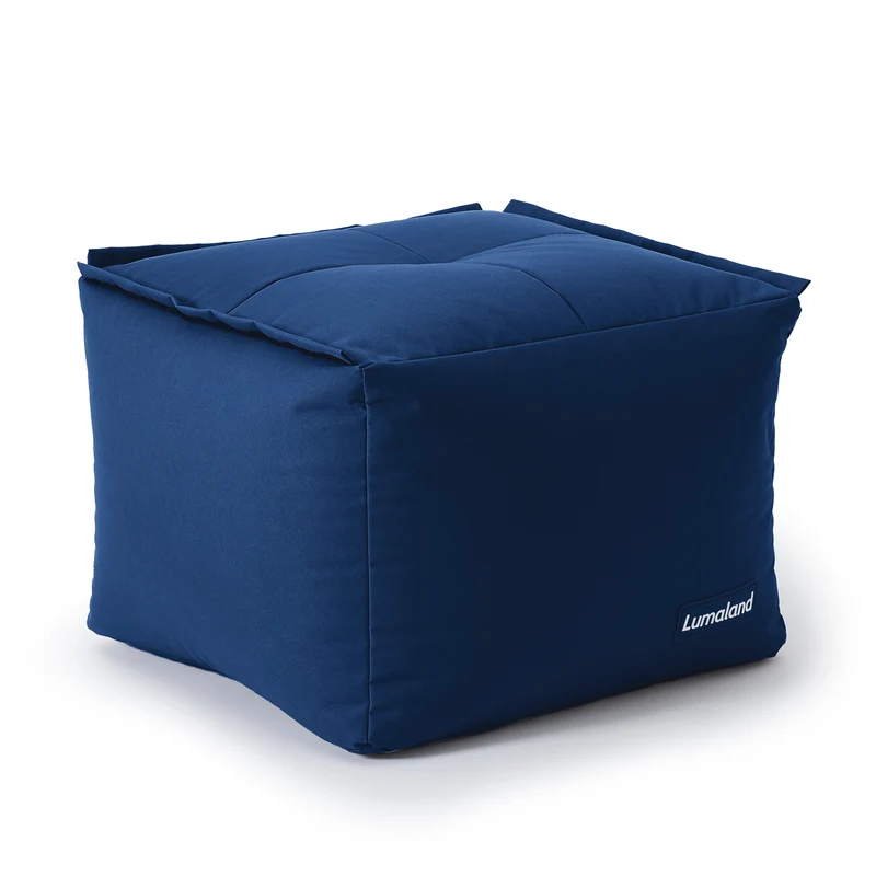 Sitzsack-Hocker (200 L) - Modulares System - indoor & outdoor - Navyblau