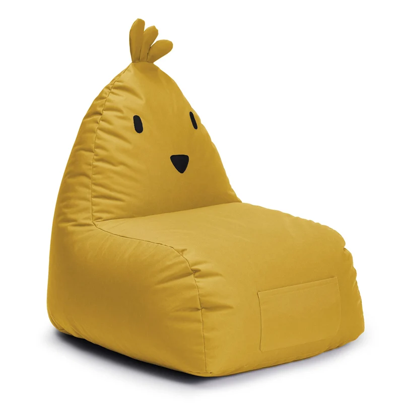 Kindersitzsack Animal Line Chick (200 L) - indoor & outdoor - Senfgelb