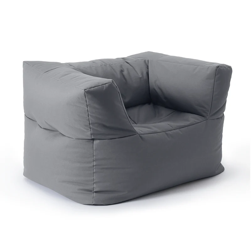 Sitzsack-Sofa Sessel (400 L) - Modulares System - indoor & outdoor - Grau