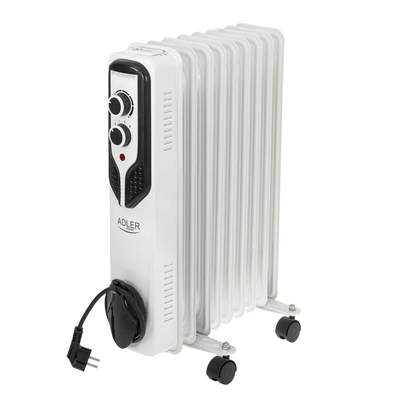 Ölradiator Adler AD 7816 Weiß Schwarz 2000 W