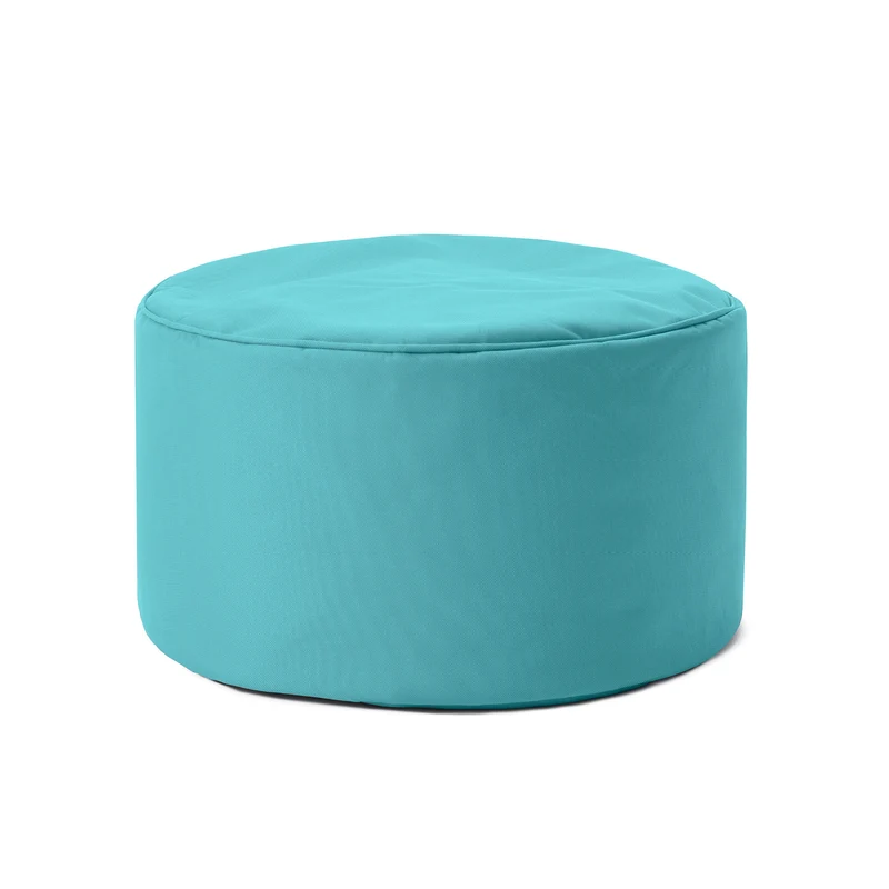 Sitzsack-Hocker/Pouf (50 L) - indoor & outdoor - Aquamarin