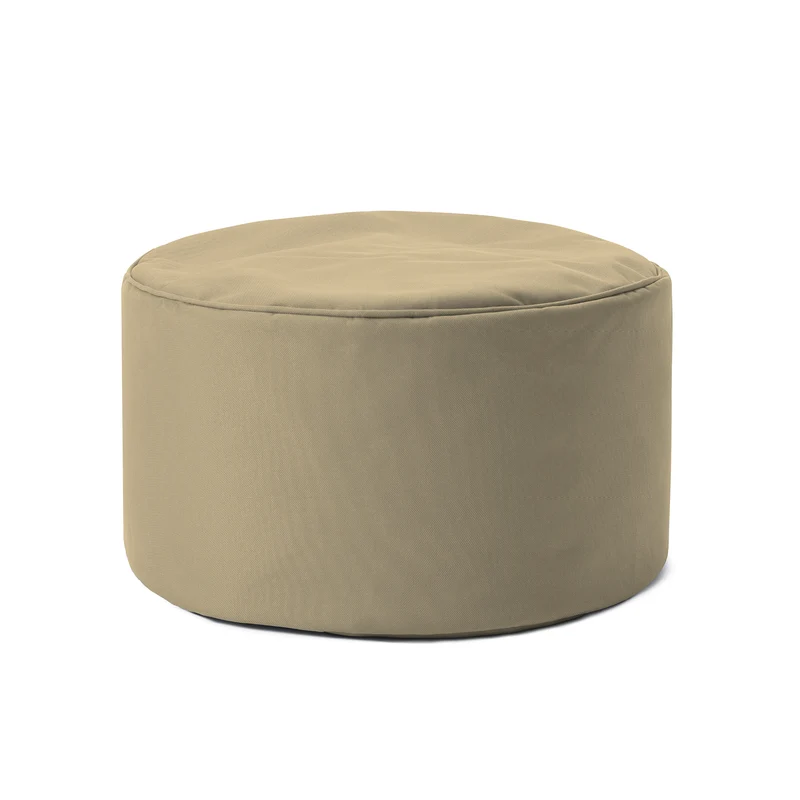 Sitzsack-Hocker/Pouf (50 L) - indoor & outdoor - Beige