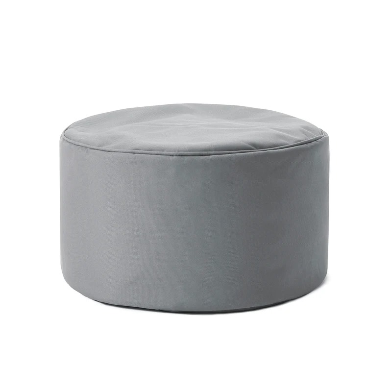 Sitzsack-Hocker/Pouf (50 L) - indoor & outdoor - Grau