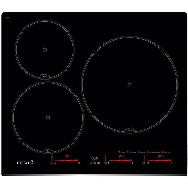 Induktionskochplatte Cata INSB6003E2BK 60 cm 7100 W