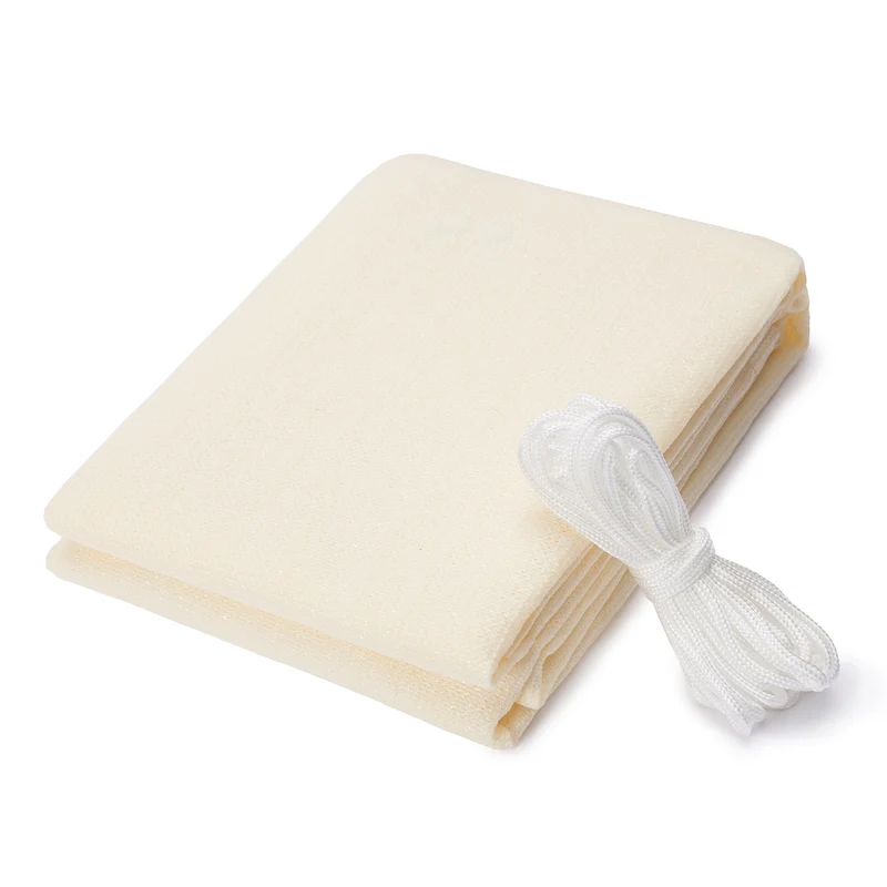 Balkonsichtschutz inkl. Befestigungsseil - 0,9 x 5 m - Creme