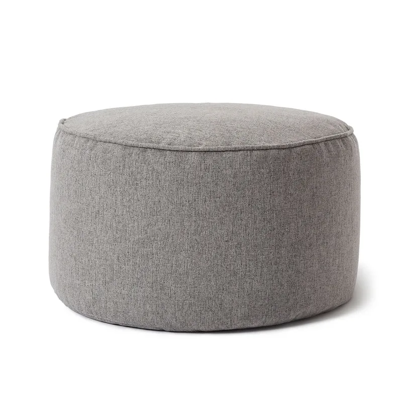 Comfort Line Sitzsack-Hocker/Pouf (50 L) - indoor - Hellgrau