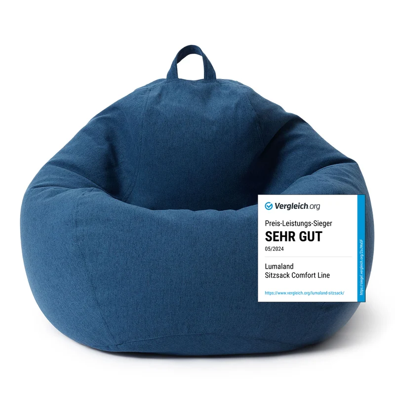 Comfort Line Sitzsack XXL - 315 L - Dunkelblau