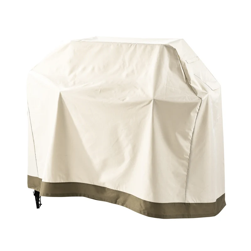 Gartenmöbelabdeckung Grill Abdeckhaube - 183 x 68 x 133 cm - Beige