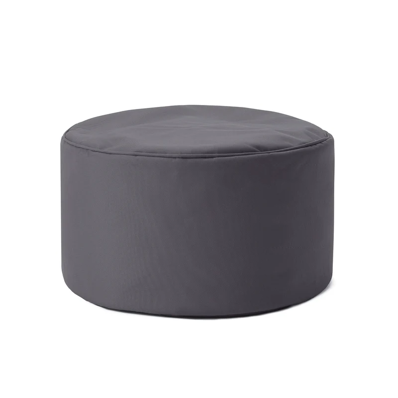 Sitzsack-Hocker/Pouf (50 L) - indoor & outdoor - Anthrazit