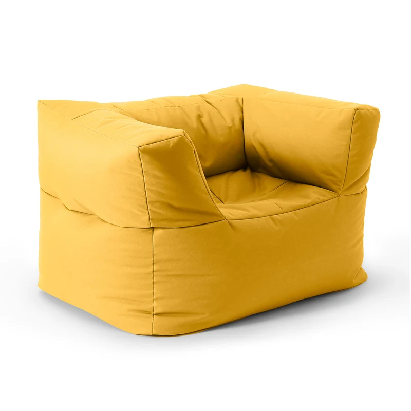 Sitzsack-Sofa Sessel (400 L) - Modulares System - indoor & outdoor - Senfgelb