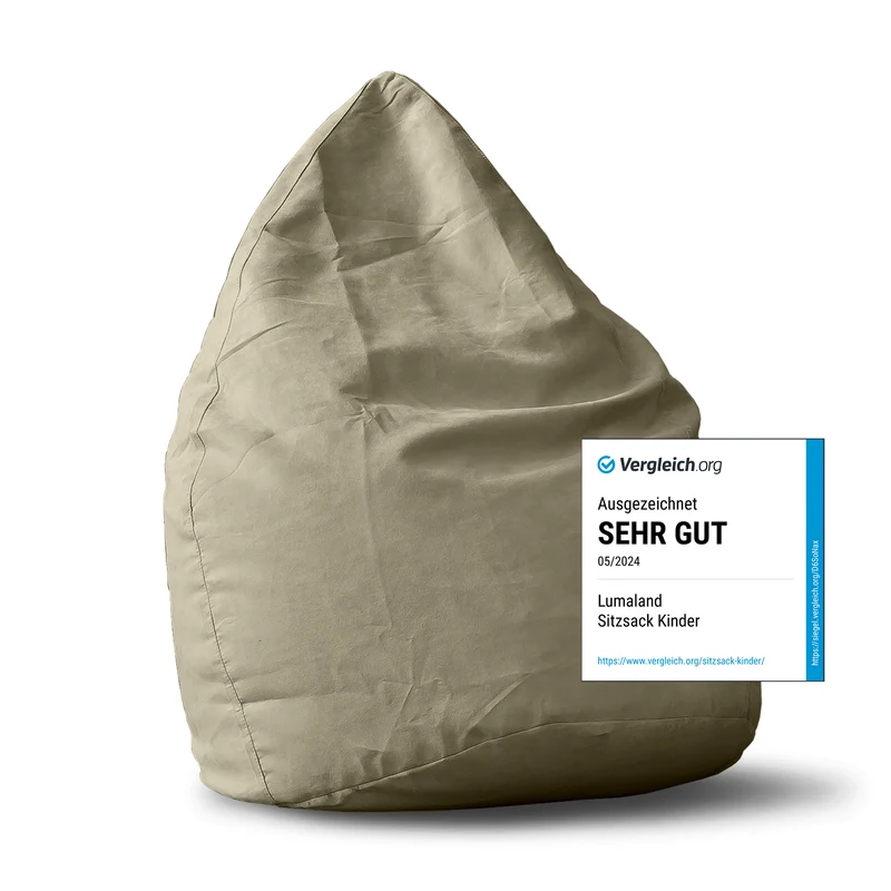Luxury XL PLUS Sitzsack (220 L) - indoor - Beige
