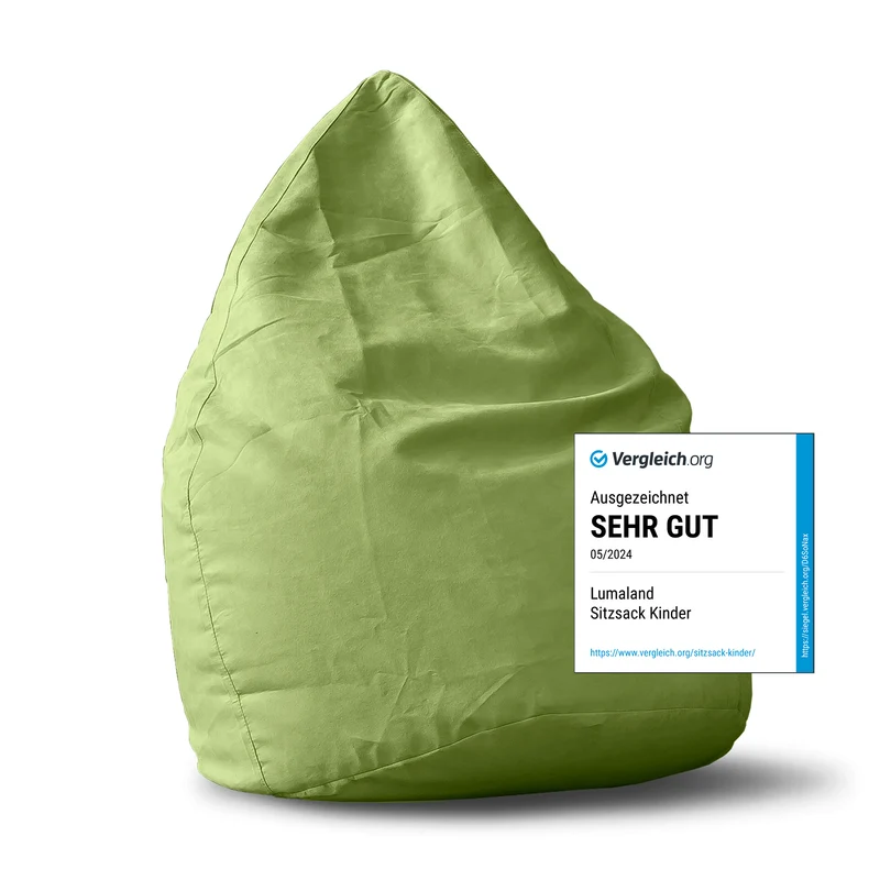 Luxury XL PLUS Sitzsack (220 L) - indoor - Grün
