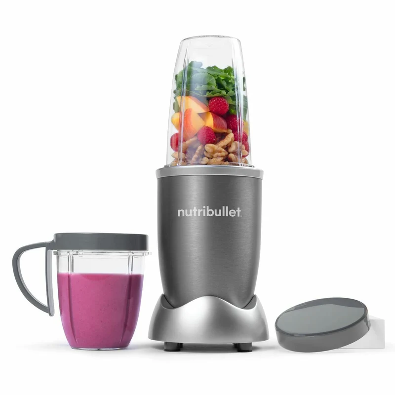 Tassenmixer Nutribullet 600 W Edelstahl Grau