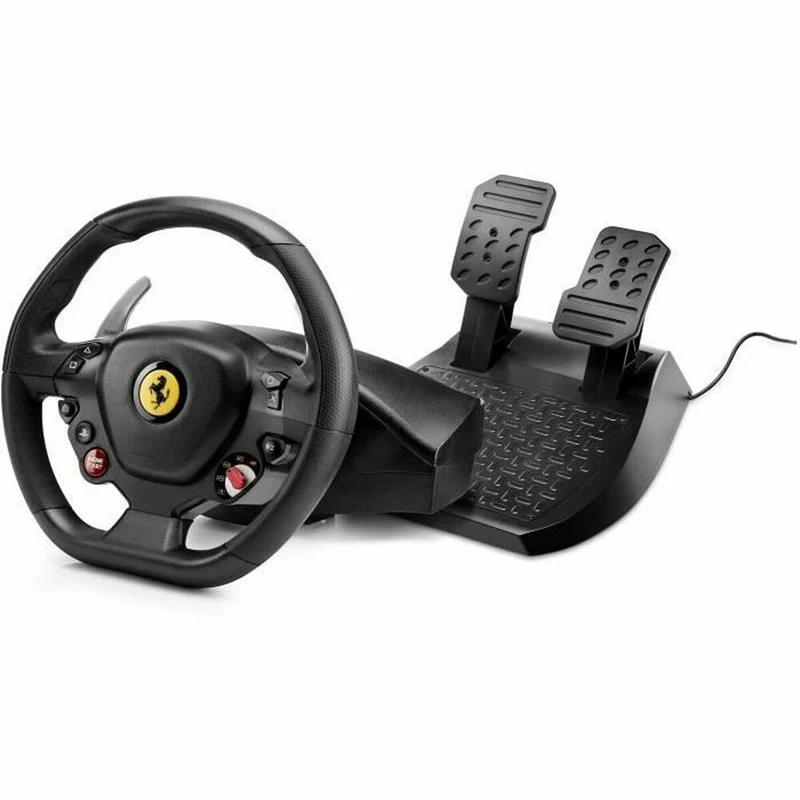 Kabelloser Gaming-Controller Thrustmaster T80 Ferrari 488 GTB Edition Schwarz PlayStation 4