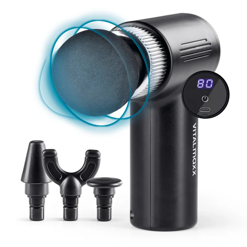 Massagegerät Mini-Gun - schwarz/silber