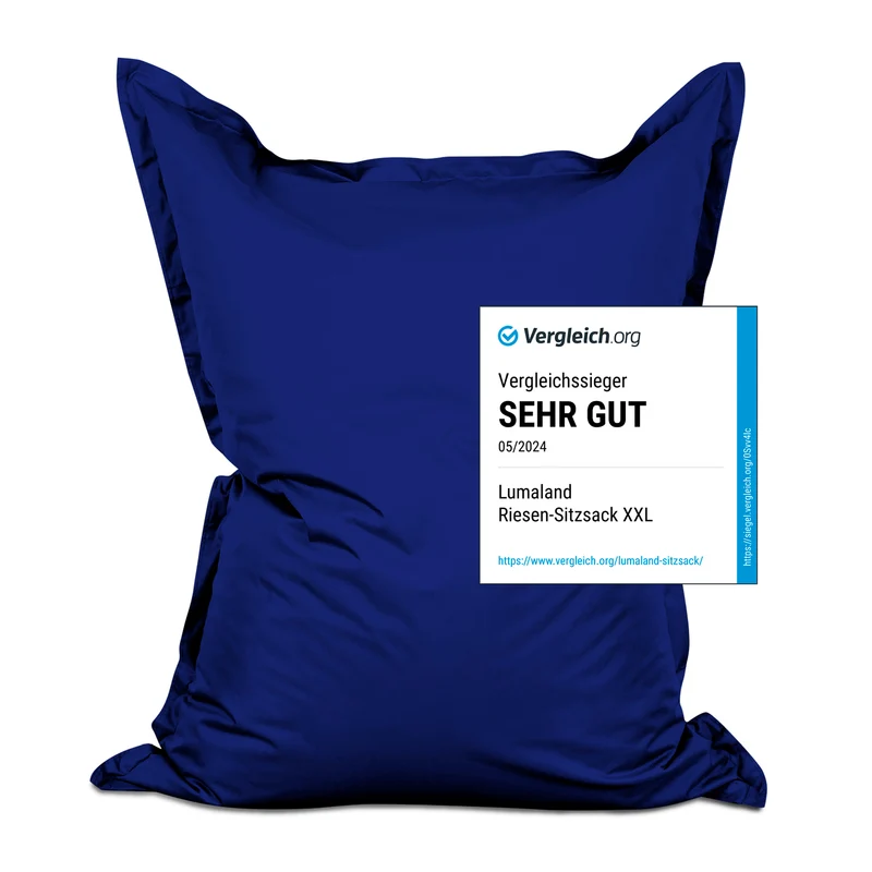 Sitzsack Classic XXL (380 L) - indoor & outdoor - Dunkelblau