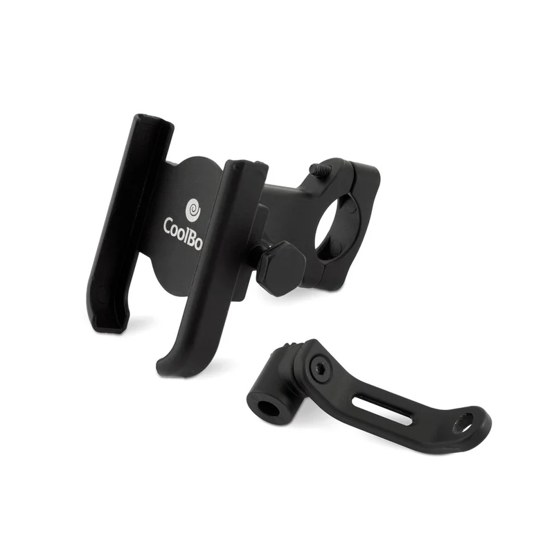 Fahrrad-Telefonhalter CoolBox Coolrider Schwarz 58-95 mm (1 Stück)