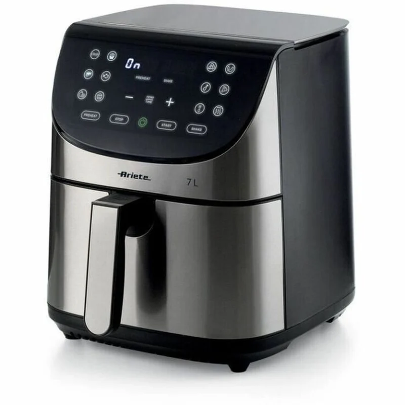 Heißluftfritteuse Ariete 00C462800AR0 Schwarzer Stahl 1800 W 7 L