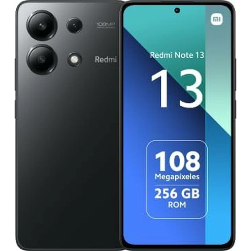 Smartphone Xiaomi Redmi Note 13 256 GB 6,67 Zoll Abmessung 6080 8 GB RAM Schwarz