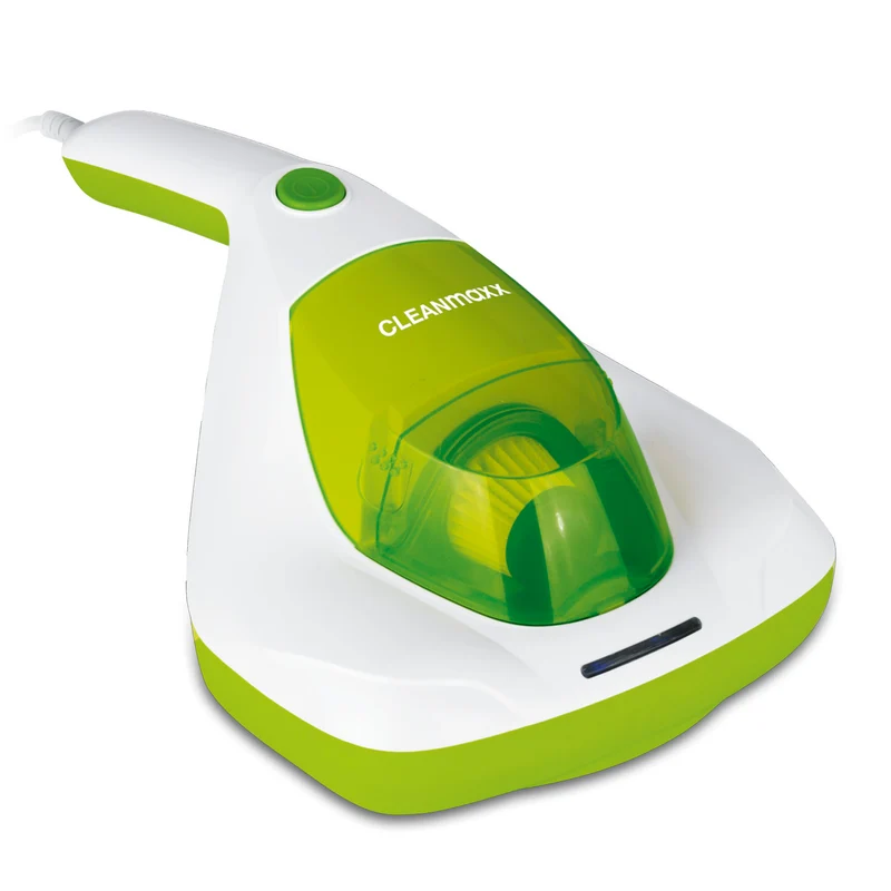 Milbensauger Vibration - weiß/limegreen