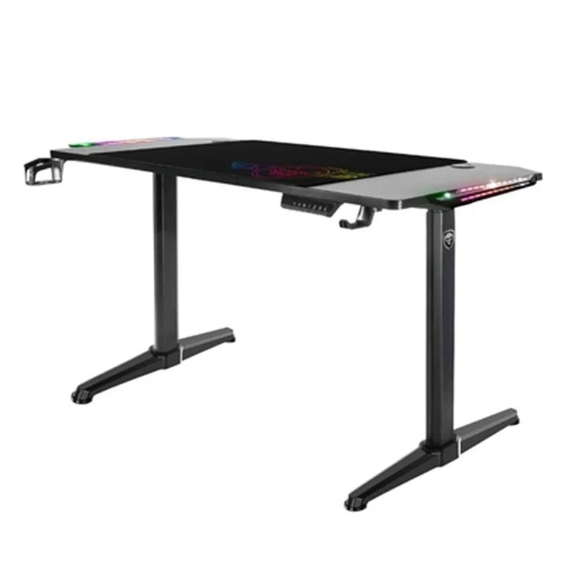 Schreibtisch Spirit of Gamer Headquarter 800 Schwarz MDF-Holz 140 x 60 cm