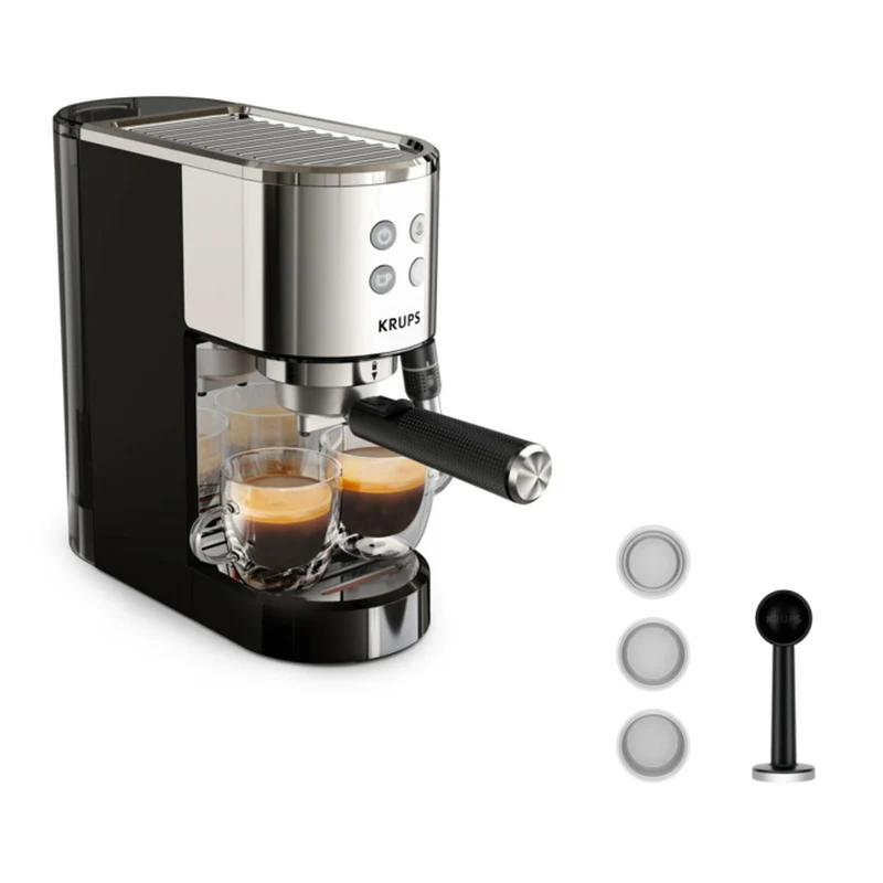 Express Manuelle Kaffeemaschine Krups XP440C 1350 W Stahl