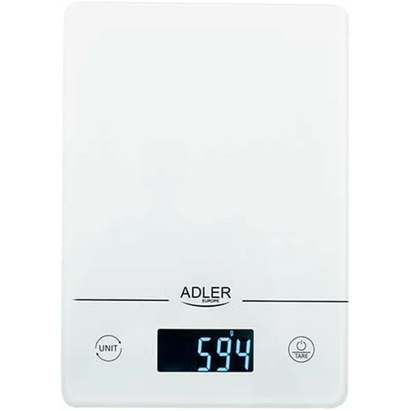 Küchenwaage Adler AD 3170 Weiß 15 kg
