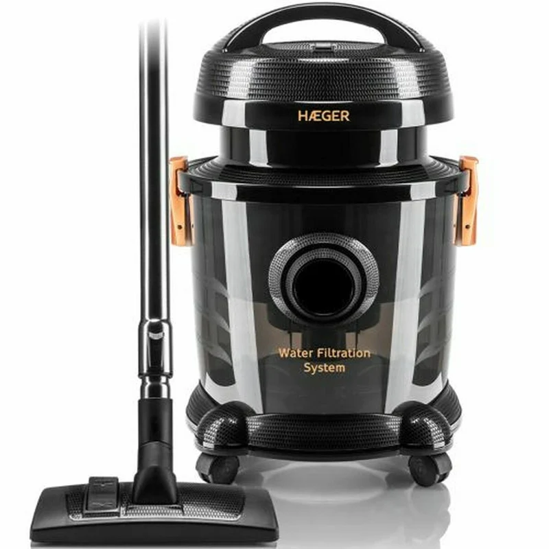 Beutelstaubsauger Haeger VC-12W.044A 1200 W 9 L Schwarz