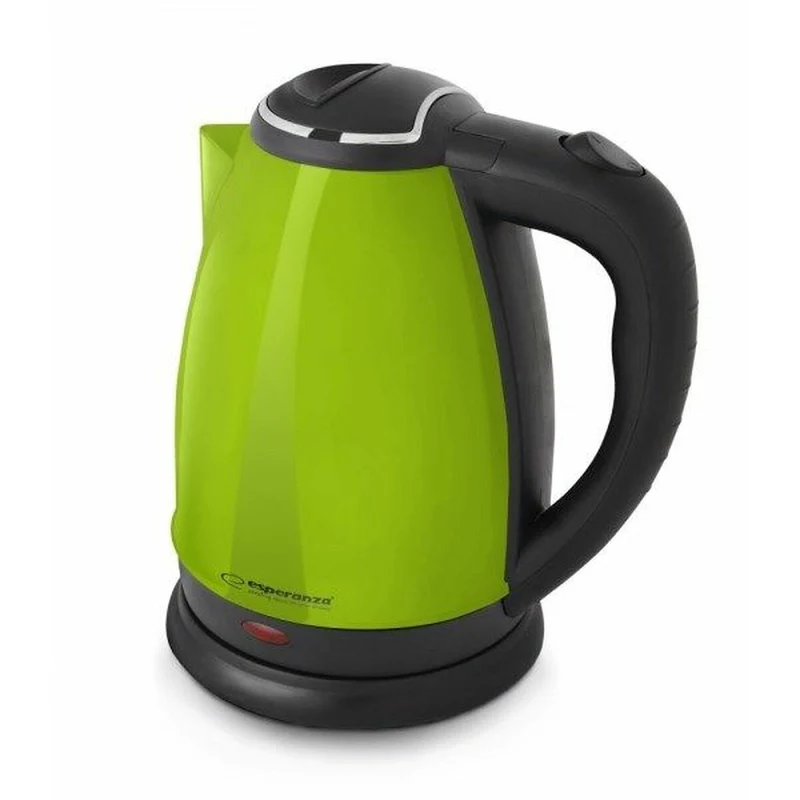 Wasserkocher Esperanza EKK113G Schwarz Grüner Kunststoff, rostfreier Edelstahl 1800 W 1,8 L