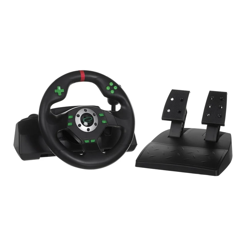 Rennlenkrad Esperanza EGW101 Pedale Schwarz Grün PlayStation 3