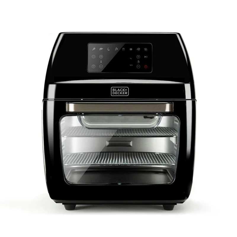 Heißluftfritteuse Black & Decker BXAFO1200E Black 1700 W 12 L
