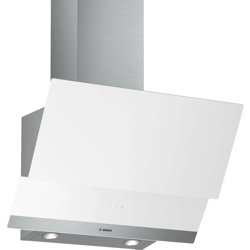 Konventionelle Haube BOSCH DWK065G20 Weißer Stahl