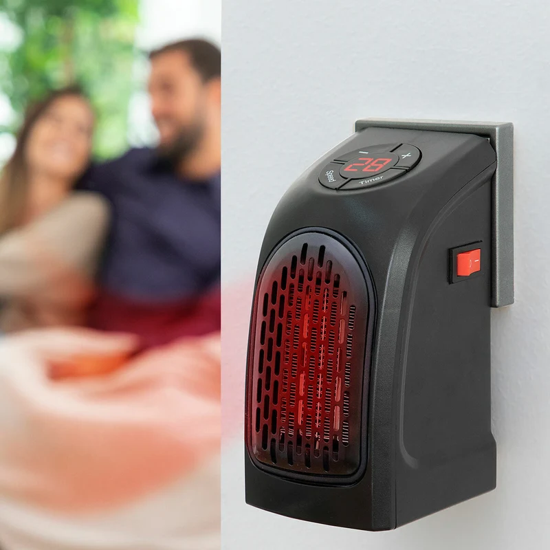 Tragbare Mini-Steckerheizung Heatpod InnovaGoods 400 W