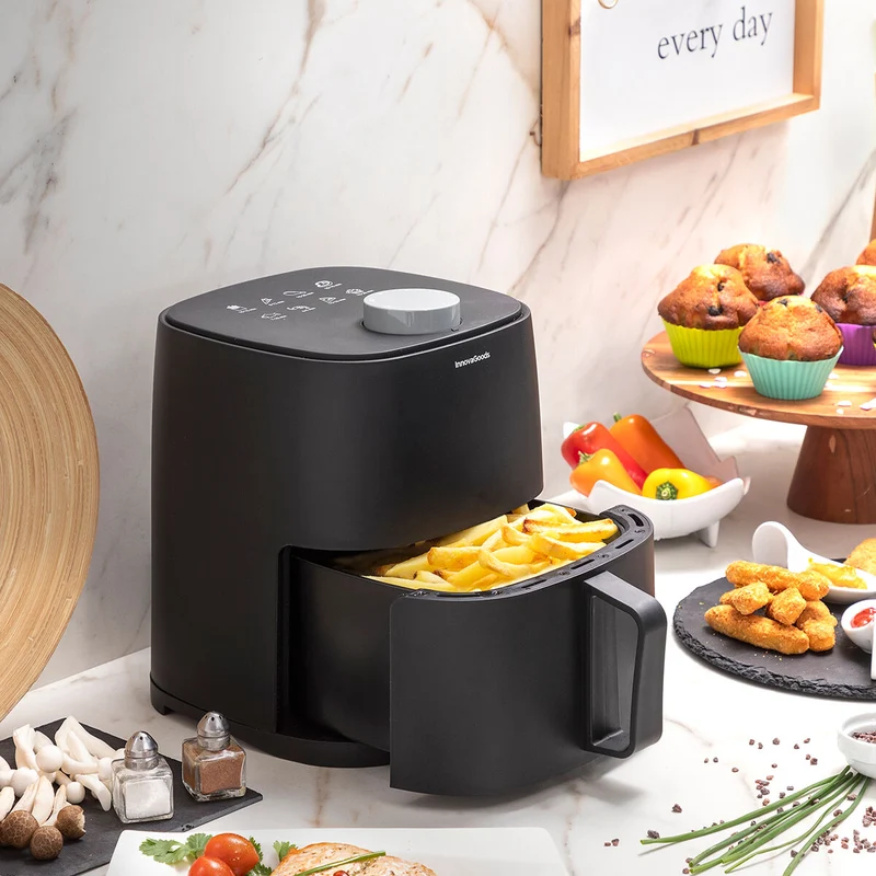Luftfritteuse InnovaGoods Fryinn Lite 2000 Schwarz 1200 W 2 L