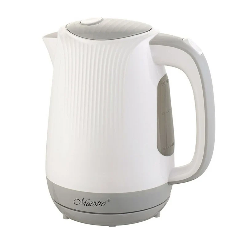 Wasserkocher Feel Maestro MR042 Weiß Grau 2200 W 1,7 L