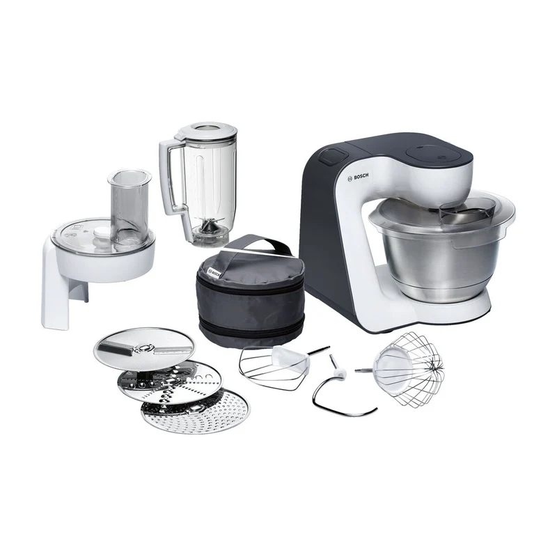 Küchenmaschine BOSCH PC-KM 1063 Weiß Schwarz 700 W
