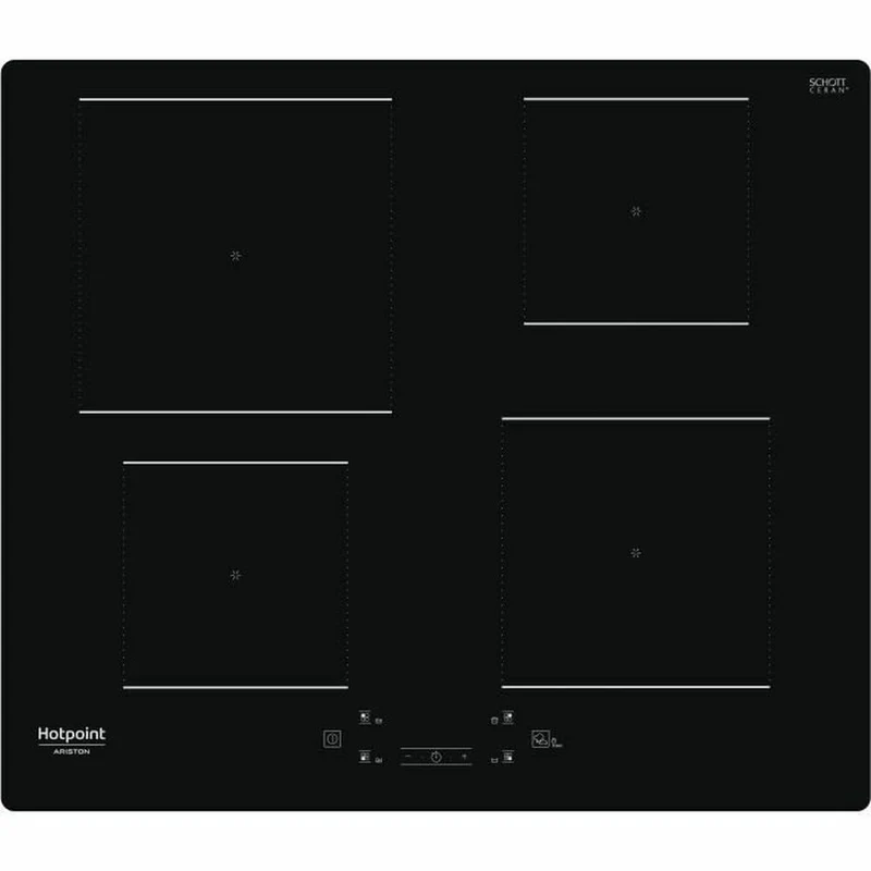 Induktionskochplatte Hotpoint HQ5660SNE 60 cm 7200 W