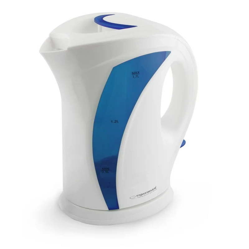 Wasserkocher Esperanza EKK018G Blau Weiß Kunststoff 2200 W 1,7 L