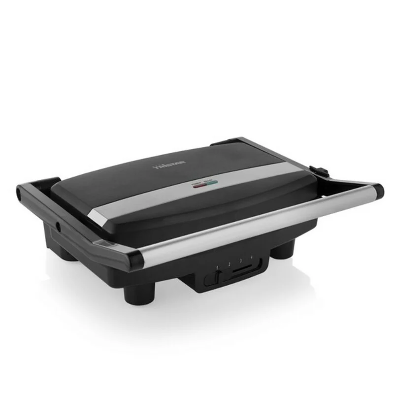 Kontaktgrill Tristar GR-2856 1000W Schwarzer Stahl 28 x 19 cm