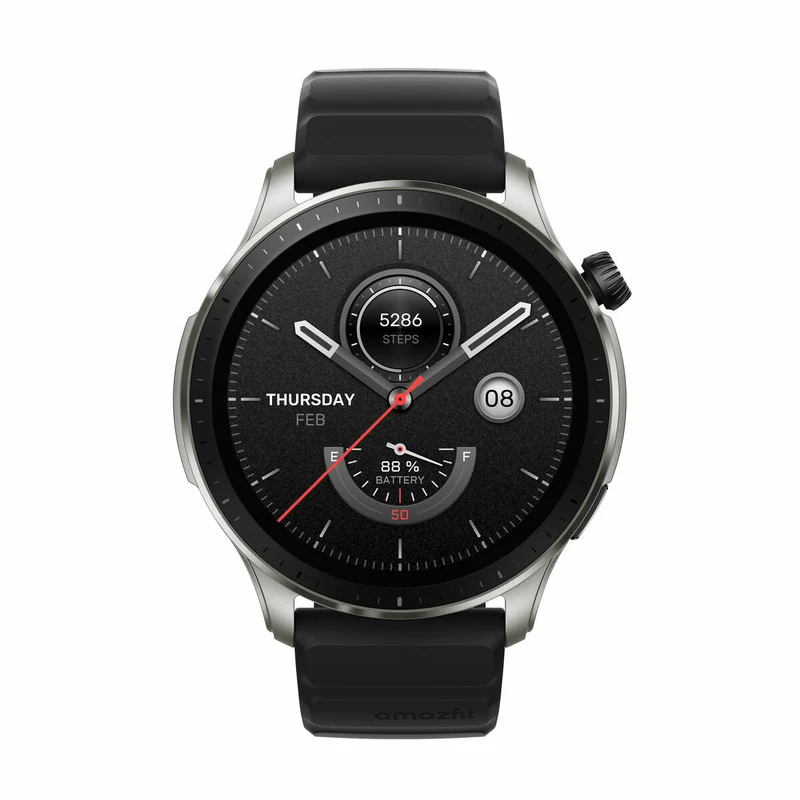 Smartwatch Amazfit GTR 4 Superspeed Schwarz Schwarz
