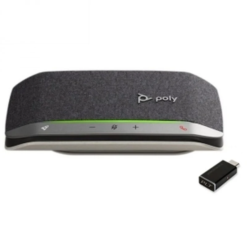 Tragbare Bluetooth-Lautsprecher Poly 216869-01 Schwarz Silber
