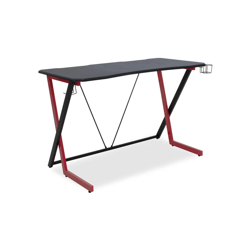 Schreibtisch Gaming Urban Factory WED75UF 120 x 60 x 78 cm Schwarzes PVC