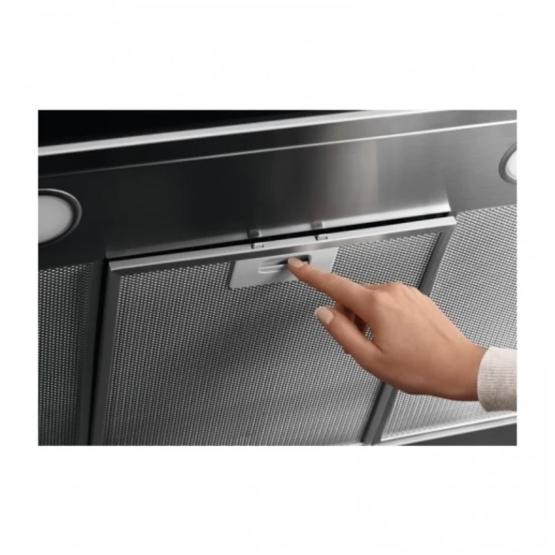 Konventionelle Haube Aeg DPE4641M 60 cm 600 m3/h Stahl