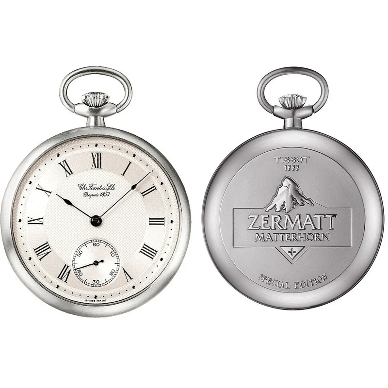 Taschenuhr Tissot LEPINE SPECIAL EDT. ZERMATT MATTERHORN Ø 47 mm