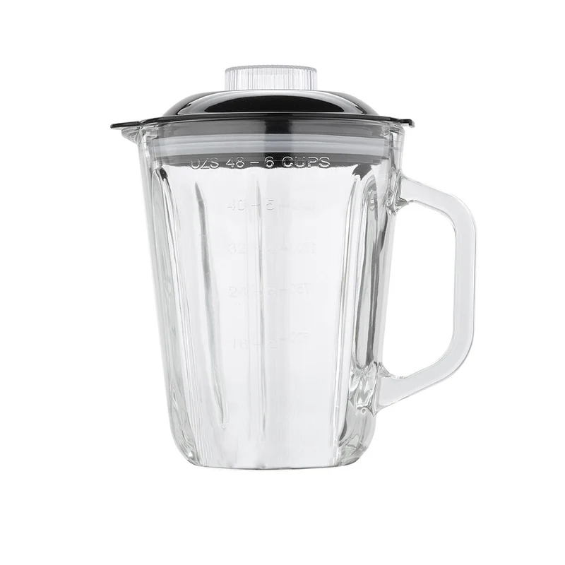 Ersatz für EDM 00653 07678 1,5 L Becher für Mixer aus Kristallglas