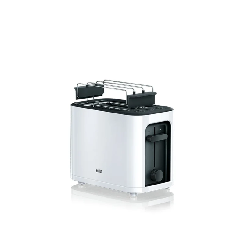 Toaster Braun HT3000WH Schwarz Weiß 1000 W