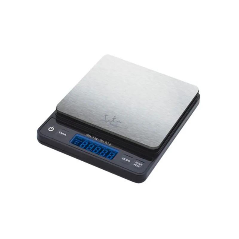 Digitale Küchenwaage JATA 773 3 Kg Edelstahl Schwarz