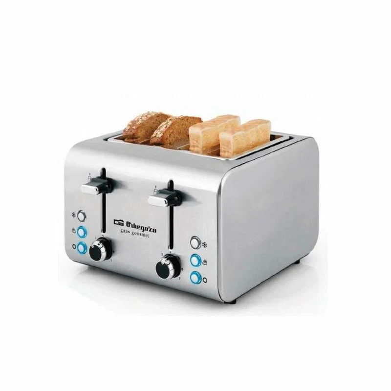Toaster Orbegozo TO8000 1600 W Stahl