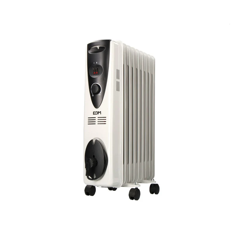 Ölgefüllter Heizkörper (9 Kammern) EDM 07122 Weiß 2000 W